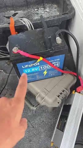 Boat life =battery life #Outdoors #lithium #lithiumbattery #boats #trollingmotor #offgrid #fishing #fishtok #battery 