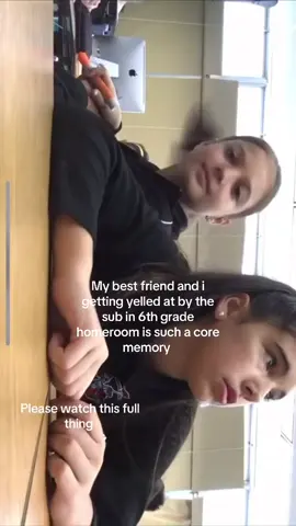 @Daniela Rodriguez & now we work together so you can only imagine 🤭 #corememories #middleschool #bestfriend #foryoupage #viral #gettingyelledat #troublemaker 