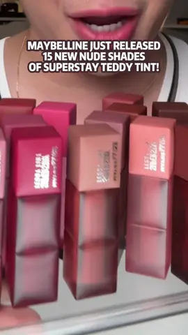 They don’t call it Superstay for nothing. These nudes STAY. ₱399 and it’s yours. 🐻🐾 #SuperstayTeddyTintPH #MNYSocialCrew #SetTeddyGo #MaybellinePH 