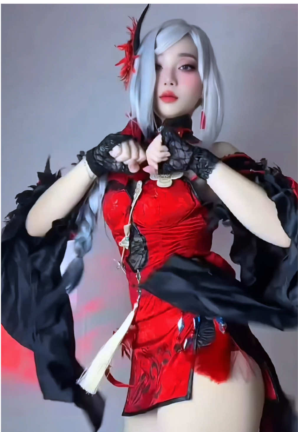 Cái này nhảy khó nha bro 🗿❤️‍🔥2 ngày tập tự chế vẫn quên bài 😭 #shenhe #shenhegenshinimpact #shenhegenshin #shenhecosplay #GenshinImpact 