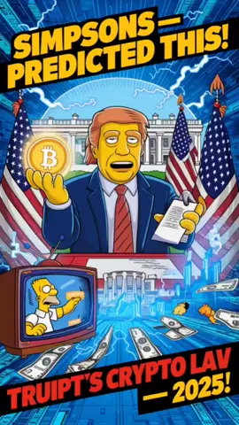 Simpson Prediction About Donald Trump signed a new bill to support the growth of Crypto Currency in the U.S. #crypto #trump #cryptocurrency #bitcoin #usa #unitedstate #simpsons #simosonprediction #simpsonpredictthefuture #fyp 