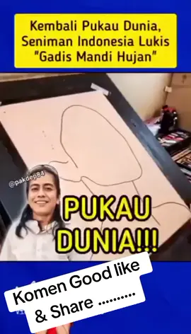 SUBHANALLAH... SEPERTI ASLI FOTO PADA HAL HANYA LUKISAN , LUAR BIASA IMAJINASI NYA... GOOD LUCK 