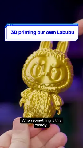Labubus — the furry monsters with sharp teeth — are everywhere, dangling on the bags of kids and adults alike. Purchasing them directly from Pop Mart is a nightmare, and the resale market is overrun with fakes. We decided to print our own as an homage to what will forever be known as the toy trend of summer 2025. #labubu #lafufu #labubuunboxing #labubuthemonsters #labubuhaveaseat 