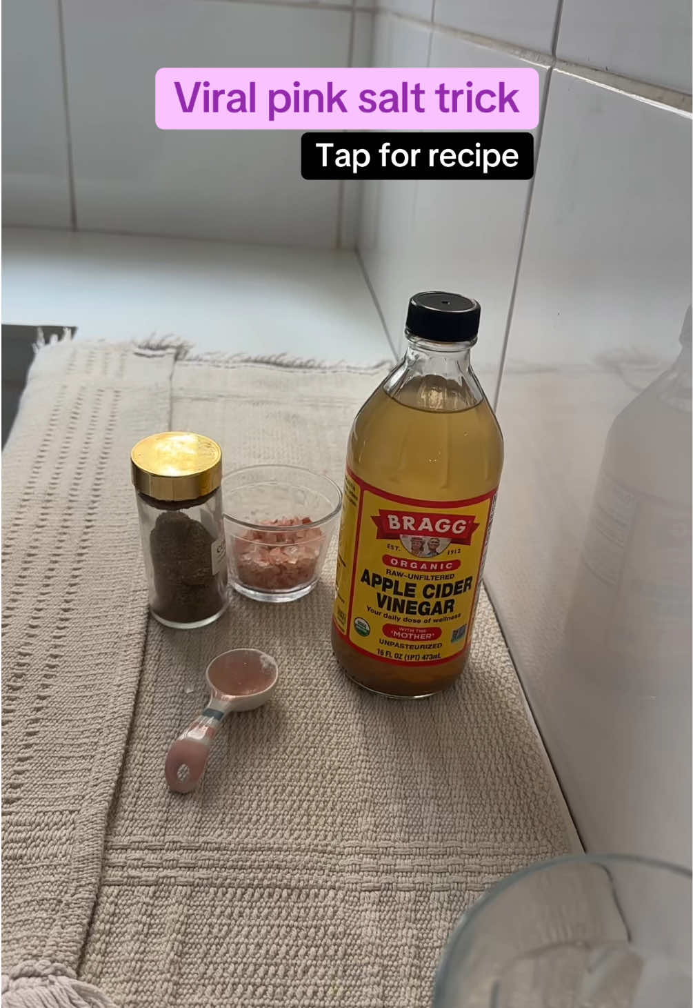 I discovered this pink salt trick so there is the full recipe, check it out 