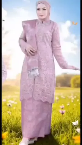 Set Tunik Brukat Hana dengan P #set#settunik#kebaya 