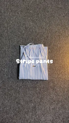 Buruan co ini bagus banget ga terawang 😍 #stripepants #celanastripe #kulot 