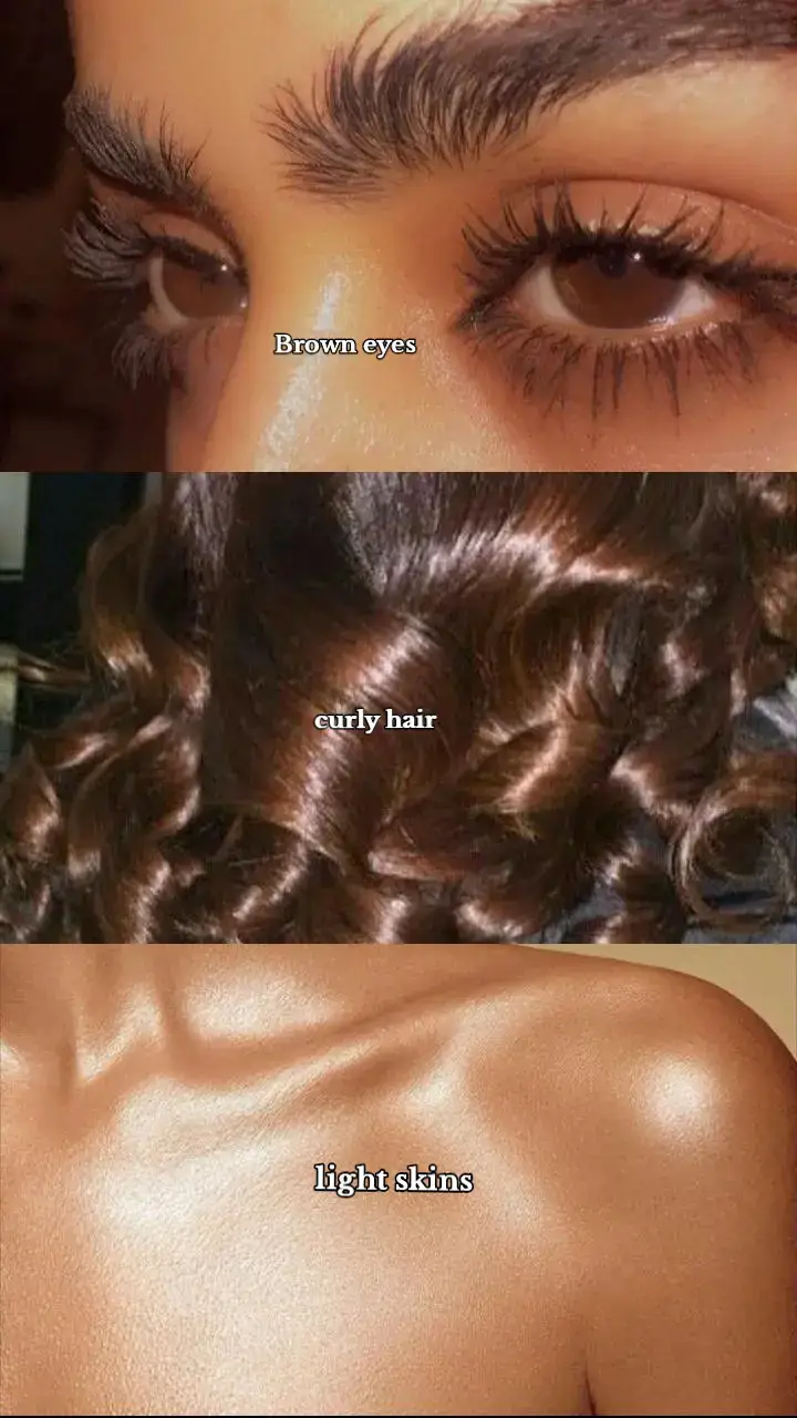 #hairstyle #eyes Brown 🤎#light skins