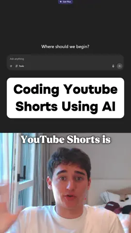 Coding YT shorts using ONLY AI! 🤖 #ai #lovable #youtubeshorts