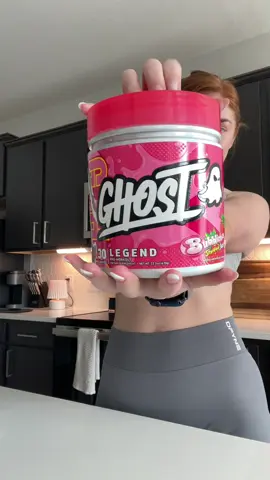 GHOST LEGEND® × BUBBLICIOUS® | STRAWBERRY SPLASH taste test. Love love love this one. @GHOST LIFESTYLE #ghostlifestyle #ghostenergy #GymTok #girlswholift #gym 