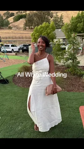 Replying to @NICCI 40+ Lifestyle & Wellness  Number 3 was perfect for the venue and the weather.  #over50style #allwhitewedding #over50weddingguest #over50ootd #writerlady1 
