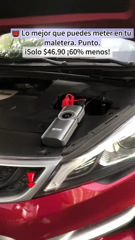 Lo mejor que puedes meter en tu maletera.Punto.#buture #buturejumpstarter #tiktokshop #tiktokshopmademebuyit #jumpstarter #savemoney #car 