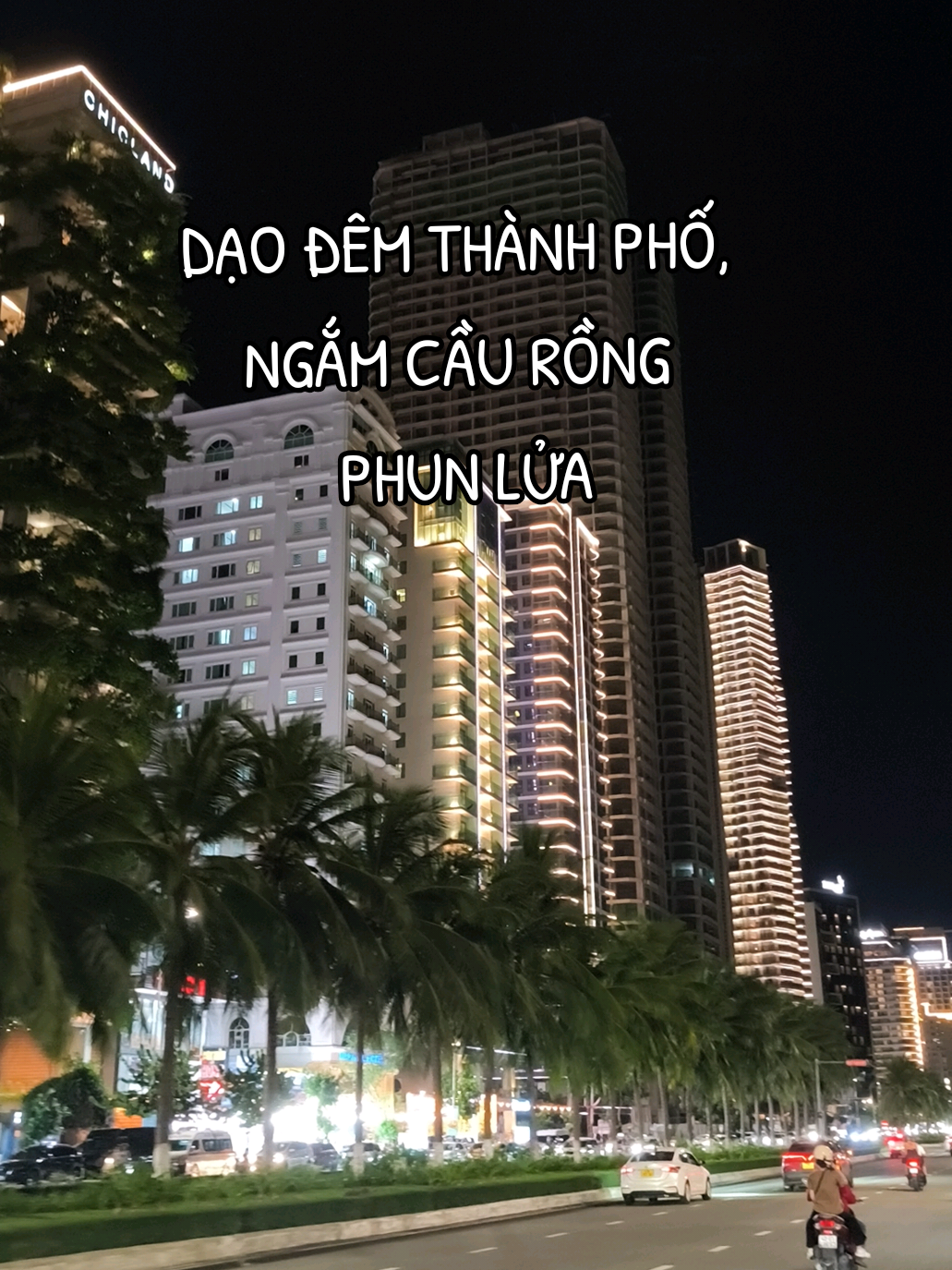 Dạo đêm cùng mình nữa nghe ❤️ Bạn đã xem cầu Rồng phun lửa chưa nè? #danang #thanhphodangsong #vietnam #dragonbridgedanang #caurongdanang 