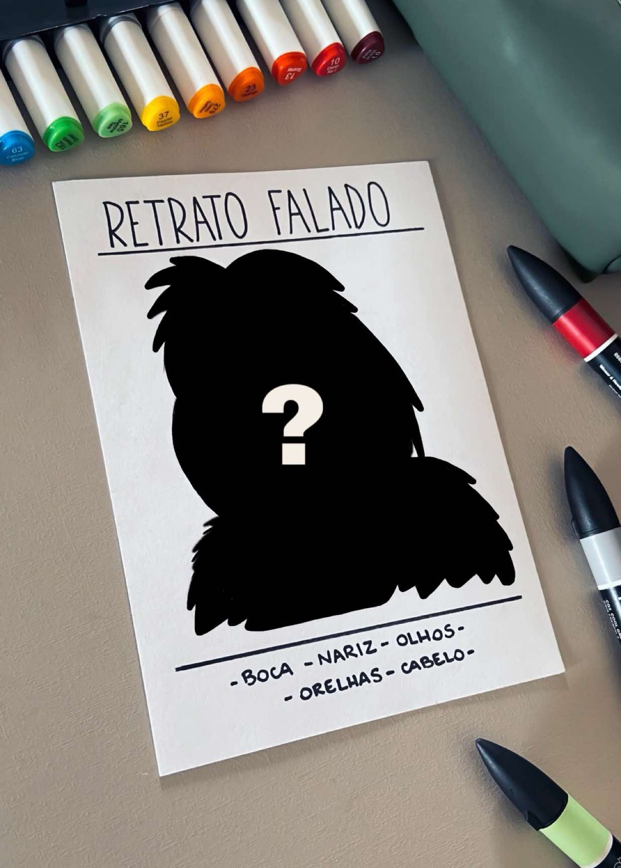 RETRATO FALADO por @ʟᴏᴜ | adaptação BR da série 