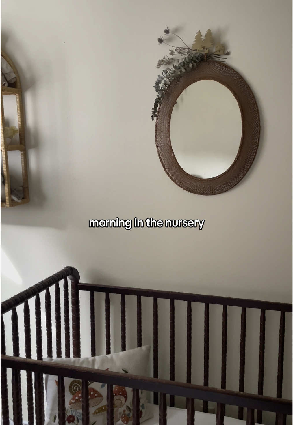 Romanticizing our small space. Everything was either gifted or thrifted! #motherhood #underconsumption #cozy #boymom #apartment 