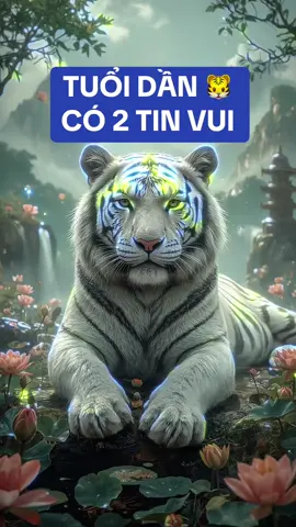 Tuổi Dần có 2 tin vui lớn ! #tuoidan #tuvituoidan #tuvi12congiap #12congiap #tailocmayman #phongthuytamlinh #phatphapnhiemmau 