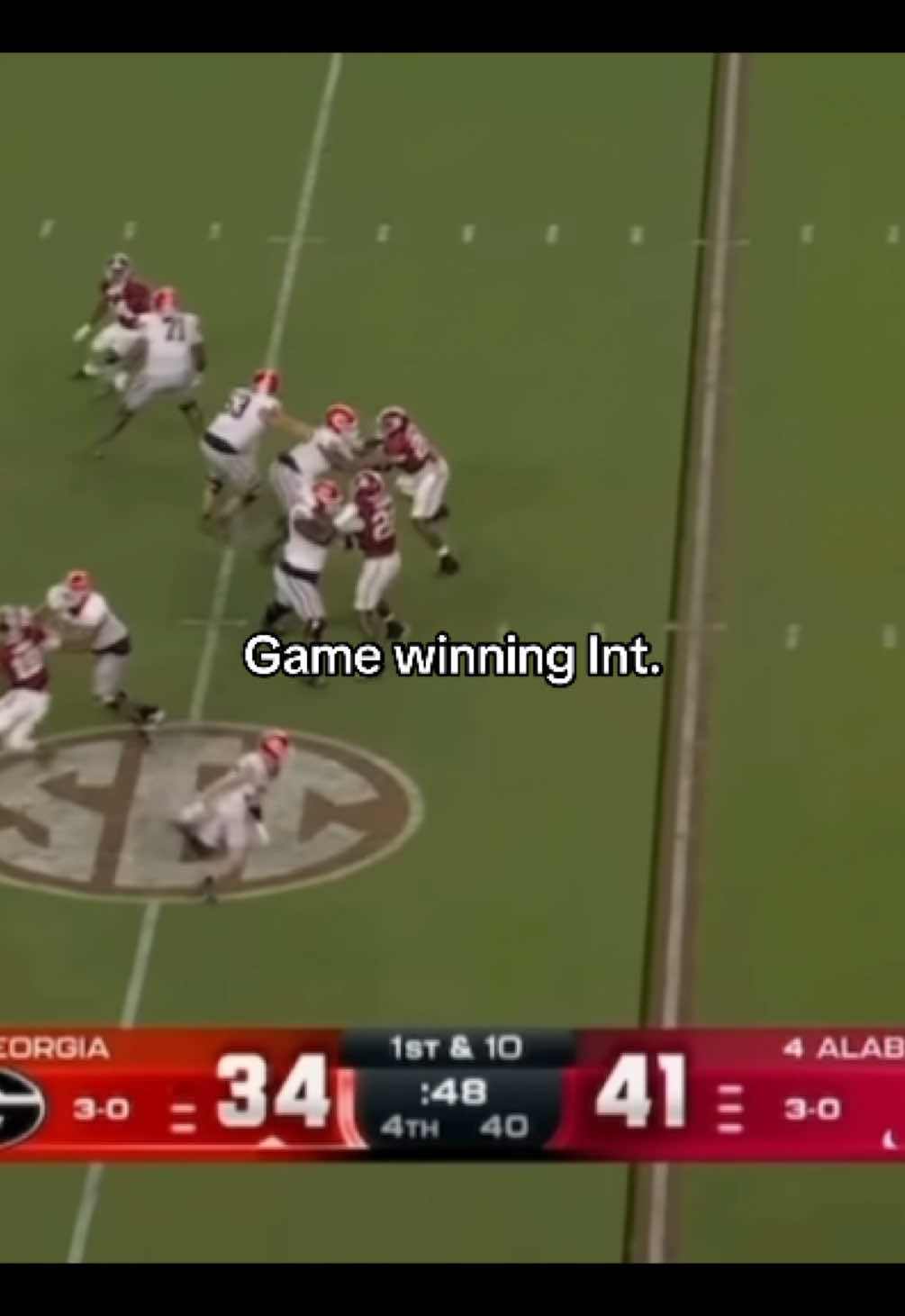 Who had the best Int? #foryoupage #fyp #CollegeFootball #alabamafootball #pennstatefootball #pittfootball #viralvideo #football 