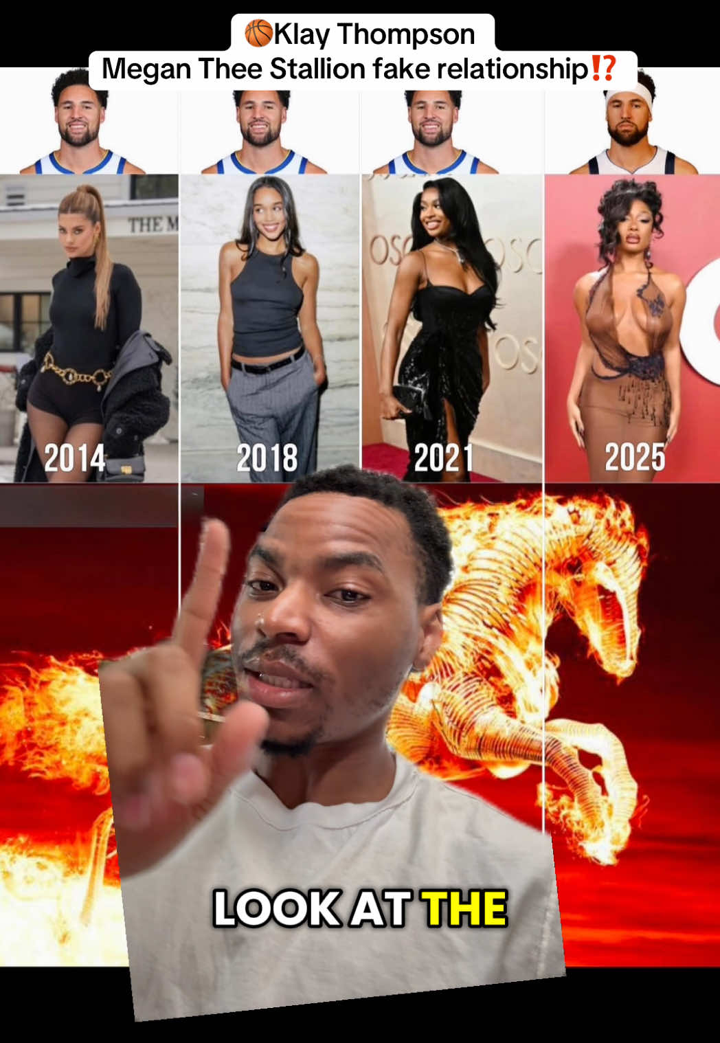 I’m gonna need everybody to start putting some respect on Klay Thompson’s dating history. He’s been hoping on and off to court since 2014! Lmao #greenscreen #creatorsearchinsights  #nbawives, #sportslifestyle, #couplegoals, #celebritylife, #basketball