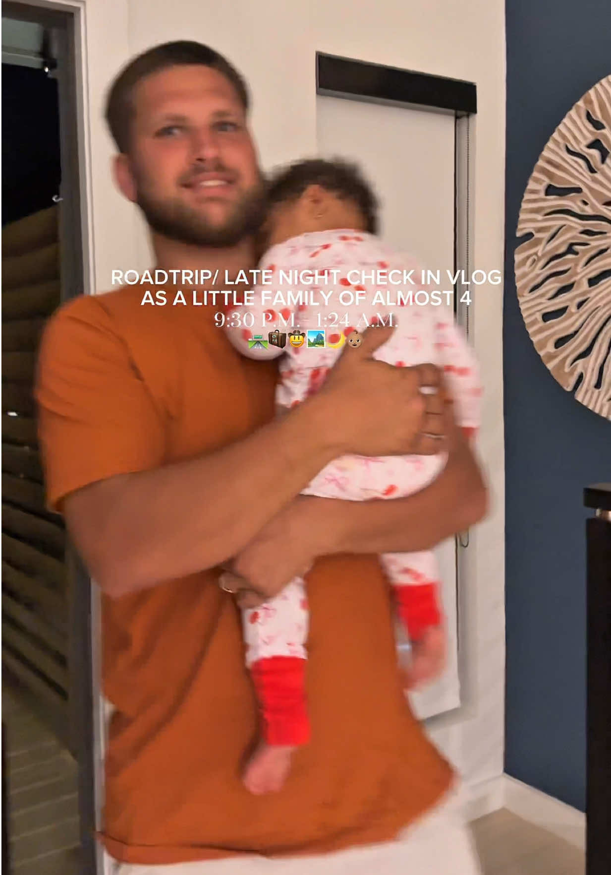 We always drive through the night bc there’s less traffic & so Colsie can sleep & just stay on routine- but this time she woke up while we were getting settled so😂 #lexandco #meettheseguras #roadtrip #latenight #checkingin #vacations #lakehouse #airbnbfinds #toddlersoftiktok #momanddad #housetour #realistic #momlife #dadlife #midnight #Vlog #nightvlog #firsttimeparents #family #pregnant #traveltok #wemadeit #checkin #hotellife #fyp #nightlife #creatorsearchinsights #bestview 