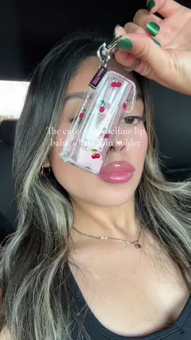 She’s so cute I love her and this lip oil balm gives me buttery soft lips🫦 using the shade ‘pink drip’💗 @Maybelline NY #maybelline#lipbalm  