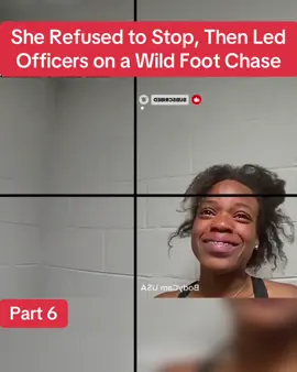 She Refused to Stop, Then Led Officers on a Wild Foot Chase #police #cops #copsusa🚔🇺🇸 #policeofficer #foryou 