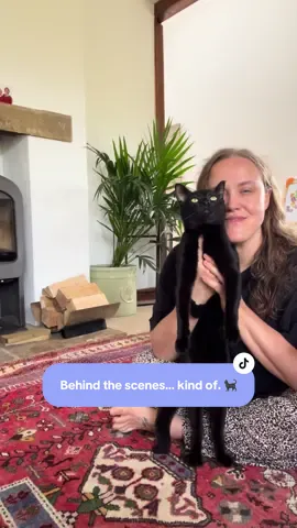 Just me and my sidekick making content and chasing treats 🐾 Honestly don’t know who’s benefiting more from these brand dealls … me or him 🤣   #catmumlife #blackcatsoftiktok #mumlifechaos #dayinthelife #sundayvibes #cosycontent #catsoftiktok #realmoments