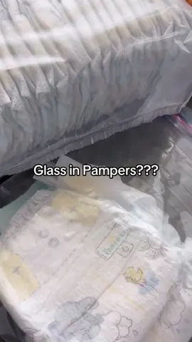 Found a piece of glass in my baby’s Pampers Swaddler Size 6, purchased in the last month in California. What do I do?? Does anybody have any other diaper recommendations? 😣 #MomsofTikTok 