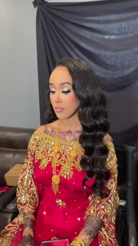 RANIAS WEDDING GLAM ✨👰🏽   #somalibridal #somaliwedding #yegbride #mayaartistry #fyppppppppppppppppppppppp 