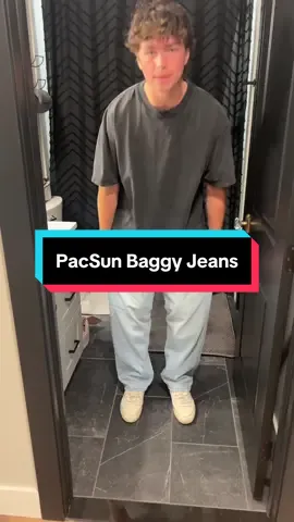 These PacSun jeans are so baggy😳  #pacsunsuperbrandday #pacsundenim #tiktokshopmademebuyit #baggyjeans #jeans #pacsun #tiktokshop 