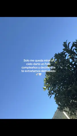 😞#Feliz #cumpleaños #tio #cielo #teextrañamos 