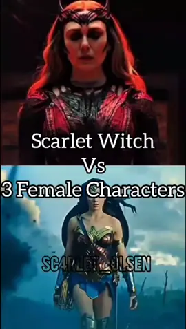 Round 2#Scarlet Witch>>>Raven#Scarlet Witch Vs 3 Female Characters#Marvel#DC#Racheal Roth#Wamda Maximoff#1 V 1#@lizzie_maximoff6