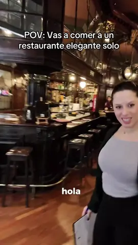 Fui a comer a un restaurante elegante solo y les comparto mi experiencia 😊🍽️