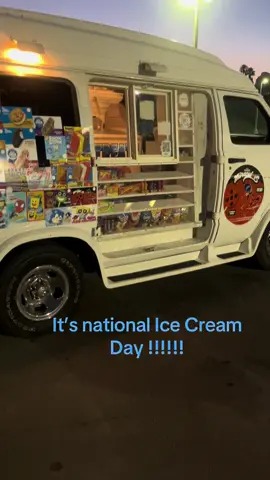 It’s National Ice Cream Day and Whole Lotta Ice Cream is in the street ready!!!! #nationalicecreamday #wholelottaicecream #vegasicecreamtruck #bombpop #fyp