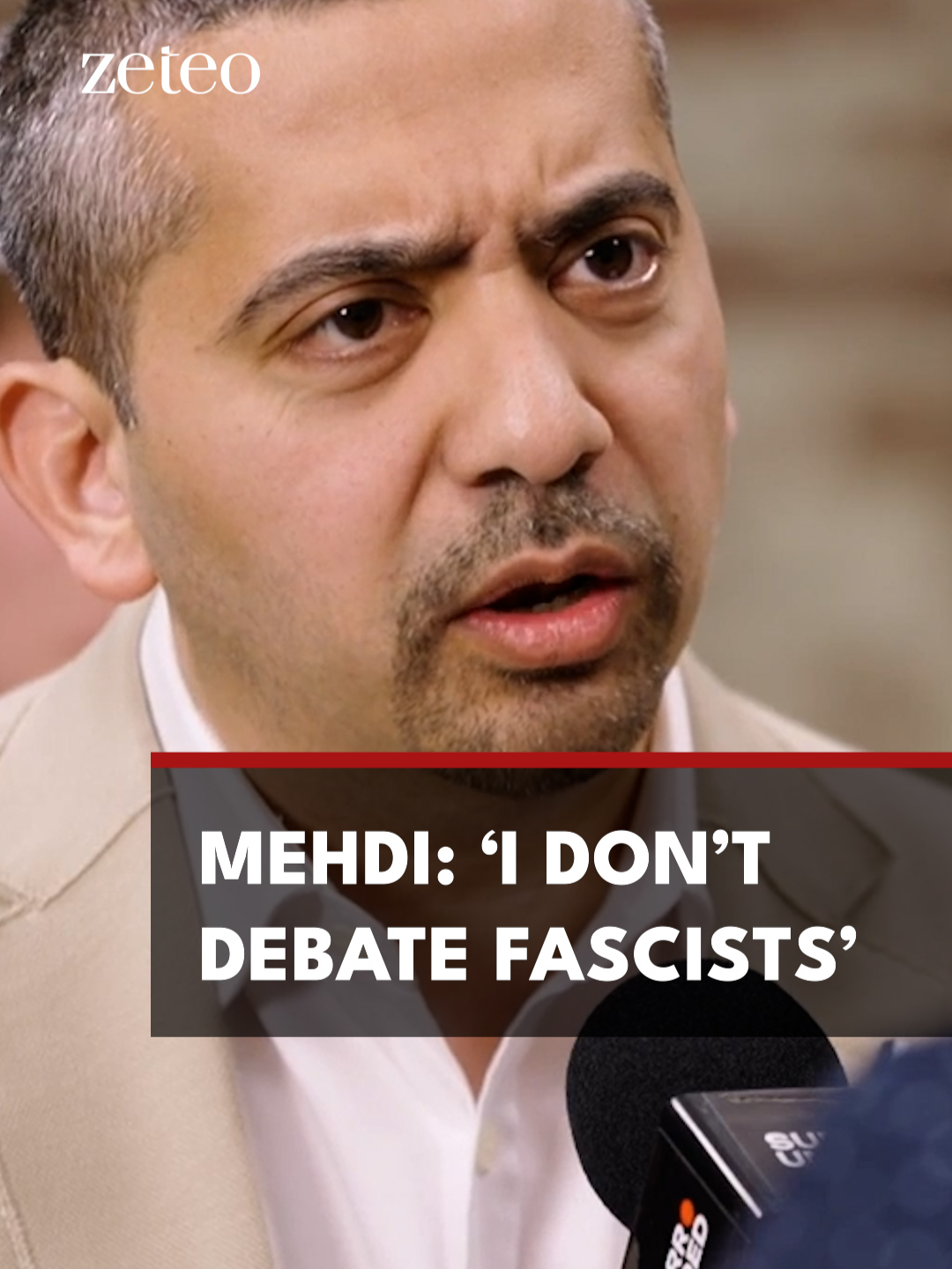 “We may have to rename this show because you’re a little bit more than a far-right Republican.” Mehdi called out a self-proclaimed ‘fascist’ on the show ‘Surrounded’ where he debated 20 far-right Republicans. Watch the full episode on Jubilee’s YouTube and don’t forget to subscribe to Zeteo to see more of Mehdi’s debates.