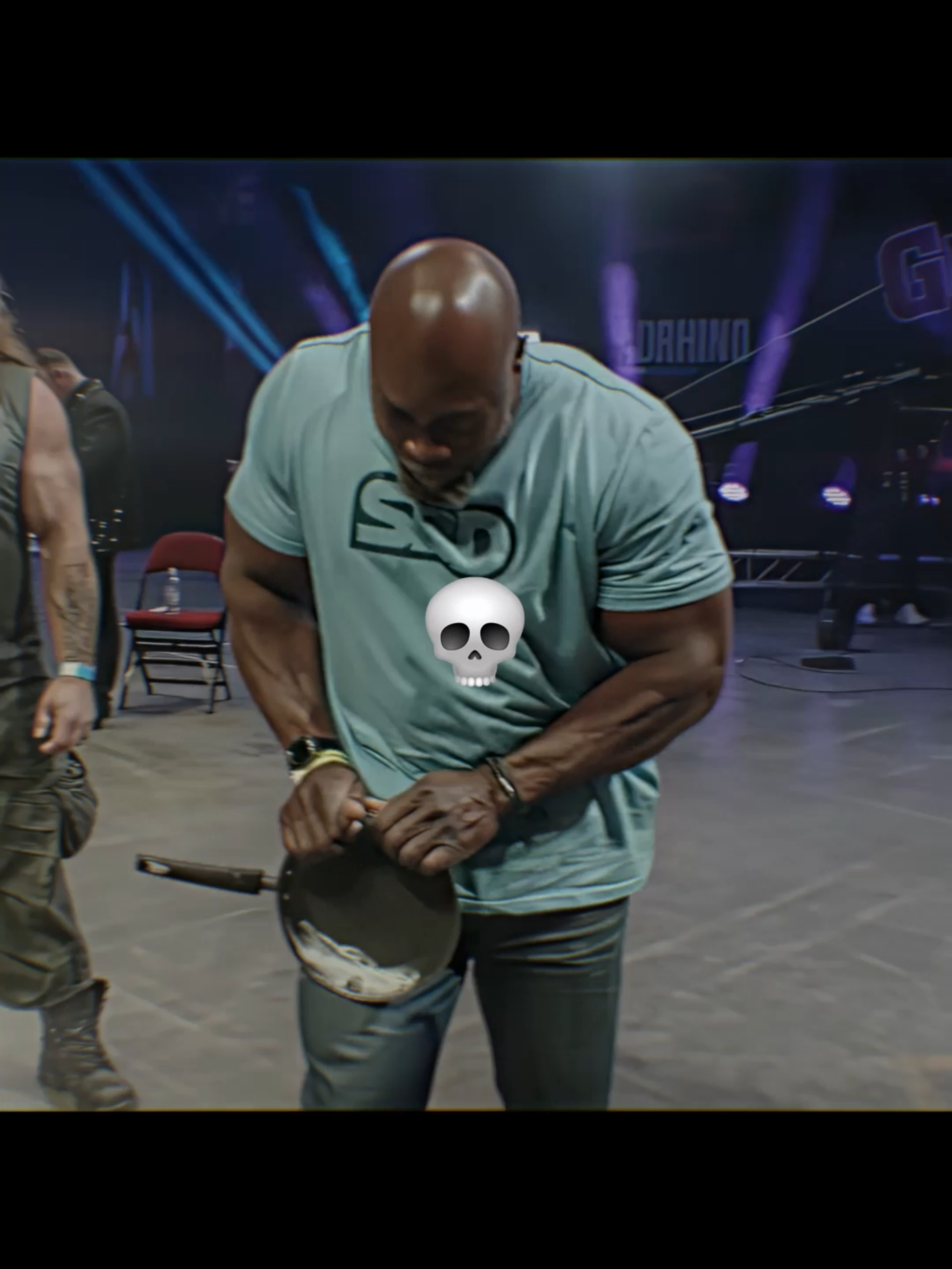 He Folded It Like A Burito💀 #gym #gymmotivation #strength #strongman #markfelix