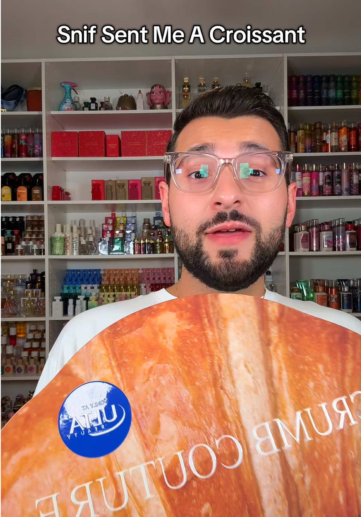 @Paul | Fragrance Influencer snif sent me a croissant #crumbcouture #snifperfume #gourmand #gourmandperfume #croissant 