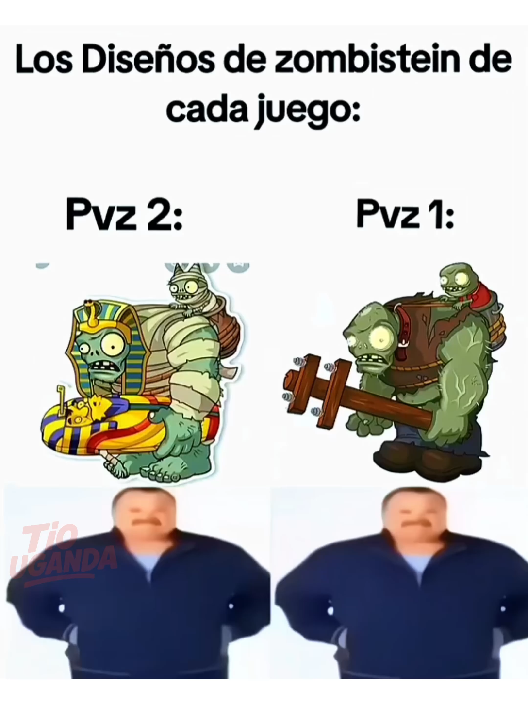 Comparando los zombisteins más locos de PvZ 1 y PvZ 2 #robloxstory#robloxgames#plantsvszombies