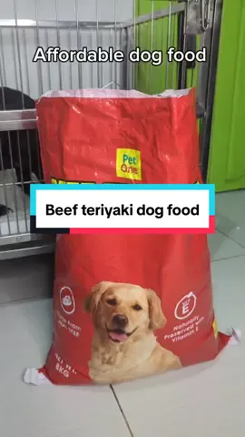 Beef teriyaki dog food 8kg #eunaassortedshop #dog food for adults 1 sack #beefteriyaki #dogfood 
