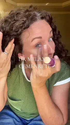 You are losing elasticity and firmness under your eyes every single day, but this little stick can help! #drmelaxin #undereye #undereyebags #skinfirming #matureskincare 