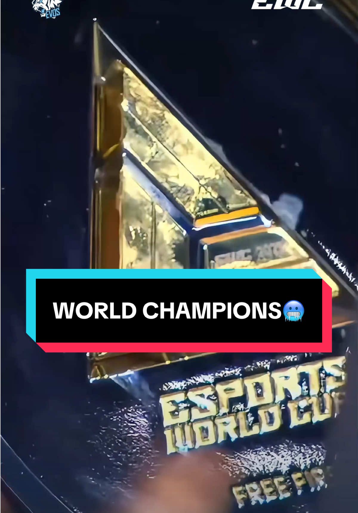 Once again, congratulations to the world champion, EVOS Divine✨ #ewc #esportsworldcup #free_fire #freefire_lover #evos #champions #world #worldchampions #gameplay 