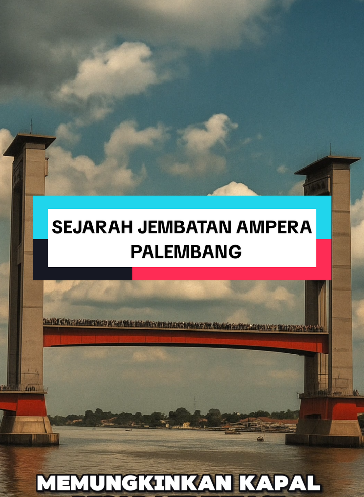 Membalas @pebriirawan65 yakin biasa aja jadi orang Palembang?  jembatan Ampera Palembang #ampera #palembang #jembatanampera #fyp #jembatan 
