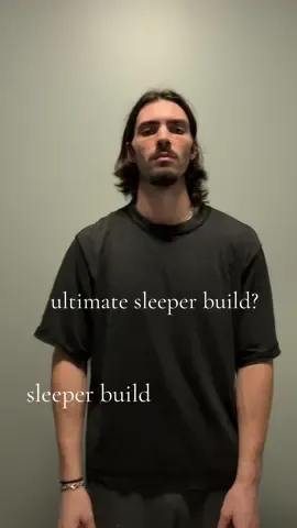 who else has a sleeper build? #GymTok #gymmotivation #sleeperbuild #flexing 