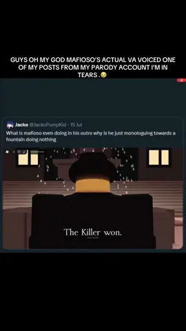 ALSO HI EVERYNE I’M NOT DEAD JUST KINDA LOST INTEREST IN POSTING ON THIS ACCOUNT… #Forsaken #forsakenroblox #Mafioso #fyp #fyp #foryou  #fyppppppppppp