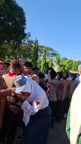 Pelantikan pengurus estrakurikuler SMKN 6 Makassar  #osis #pramuka #rohis #pmr #granschool #tiktoklive #livehighlights 