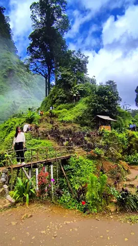 Punya cerita apa kalian di curug ini#kampungsunda #pedesaanjawabarat #curugcitambur #cianjurselatan #kampungsunda #fyp 