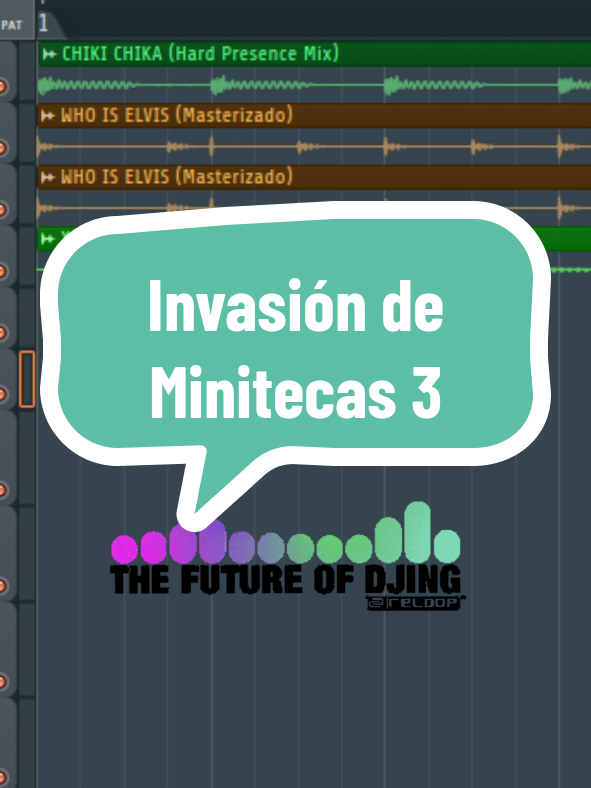 Invasión de Minitecas 3 #minitecas #dj #lasminitecasoriginales #flstudio20 #tiktok2025 
