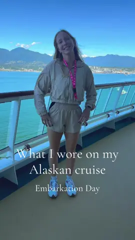 Outfits on my Alaskan Cruise Not sure why I kicked my leg so many times😭😭 #OOTD #alaskancruise #alaskancruiseoutfits #cruisetok #trending 