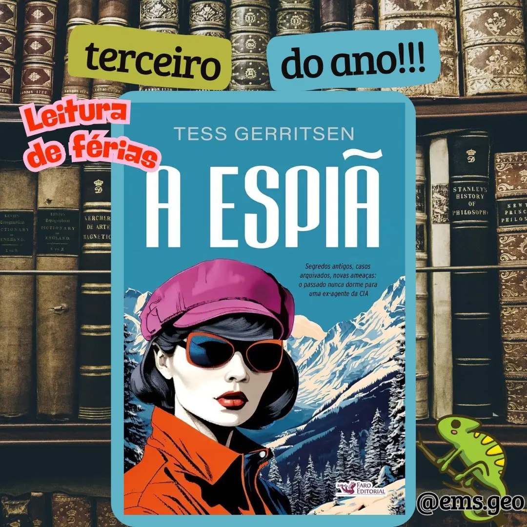Para quem quer ler um suspense nas férias, este aí é uma ótima dica. Uma de minhas autoras favoritas. Um thriller que vai tirar o seu sono para saber o final dessa história. Leia e depois volte aqui e me diga o que achou. #faroeditorial #aespia #tessgerritsen #thriller #espionagem 