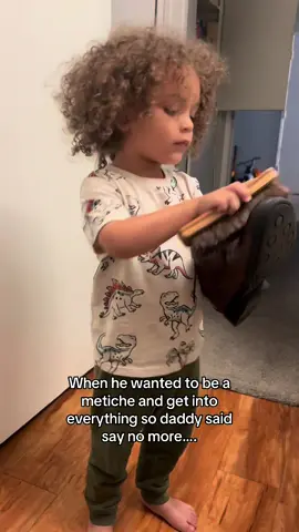 lol they always wanna be getting into everything they see us doing so here you gonna help #itsahardknocklife #toddlersoftiktok #funny #viral #iykyk 