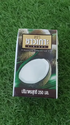 #กะทิกล่อง UHT ตราชาวเกาะ ขนาด 250 มล. ยกลัง