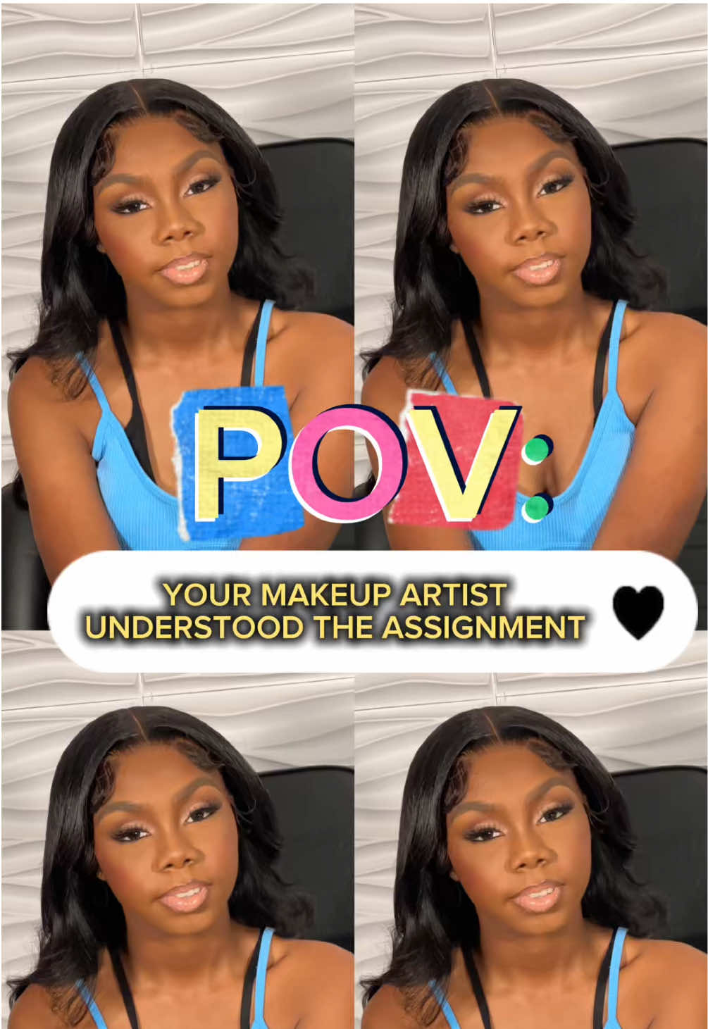 Would you trust me on your face???  #makeupartist #softglam #trendingmakeup #blackgirlmakeup #nudemakeup 